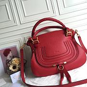 Chole Marcy bag red 36*12*28CM - 1