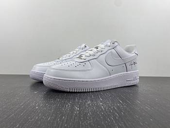 Travis Scott x Nike Air Force 1 07 Triple White CW2288-111