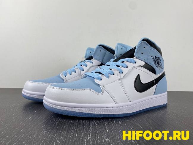 Air Jordan 1 Mid SE White Ice Blue DV1308-104  - 1