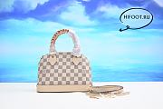 1V Damier Azur Braided Alma BB  - 1