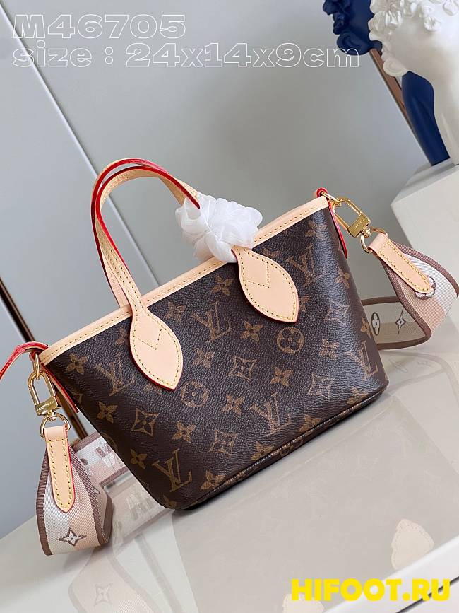 1V Neverfull BB bag 24*14*9cm 2023090204 - 1