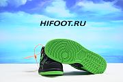 NIKE OFF-WHITE x Nike Air Rubber DunkGreen Strike CU6015-001 - 4