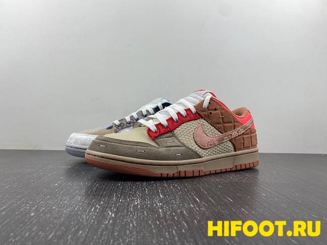  CLOT x Nike Dunk Low SP What The With Trading Card FN0316-999 - 1