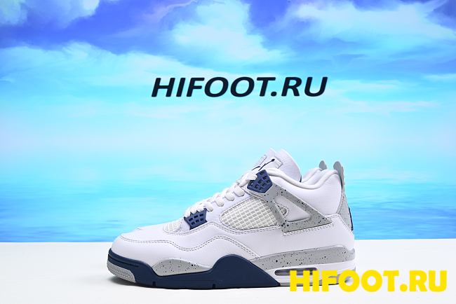 Air Jordan 4 Retro White Midnight Navy  DH6927-140 - 1