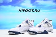 Air Jordan 4 Retro White Midnight Navy  DH6927-140 - 5