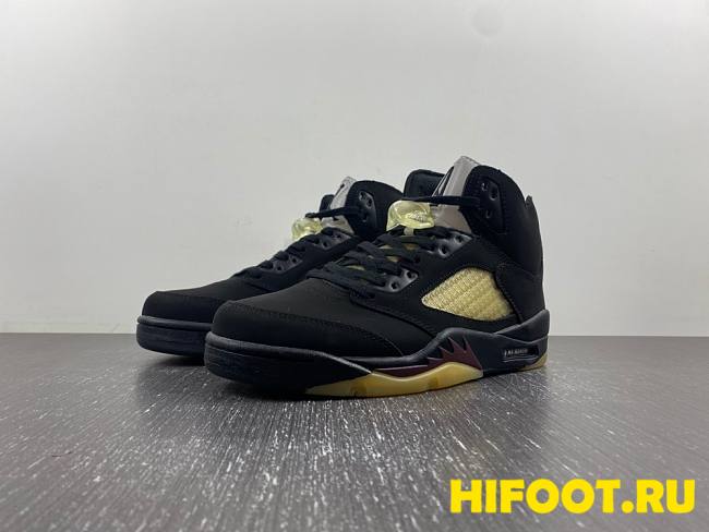 A Ma Maniére x Air Jordan 5 Retro Black FD1330-001  - 1