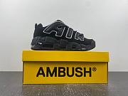 AMBUSH x Nike Air More Uptempo Low Black FB1299-001 - 3