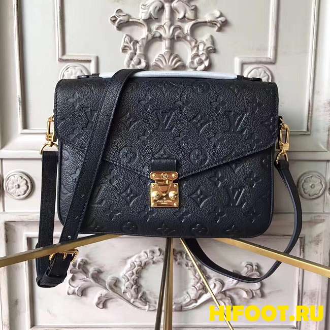 LV POCHETTE METIS BAG black 25x19x7cm - 1