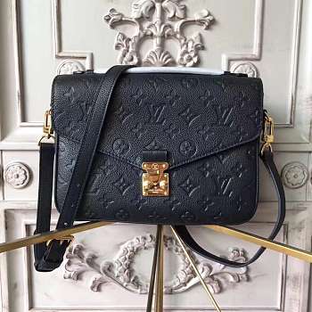 LV POCHETTE METIS BAG black 25x19x7cm