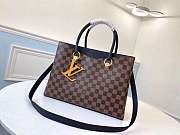 LOUIS VUITTON Damier Ebene LV Riverside Black  - 1