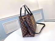 LOUIS VUITTON Damier Ebene LV Riverside Black  - 5