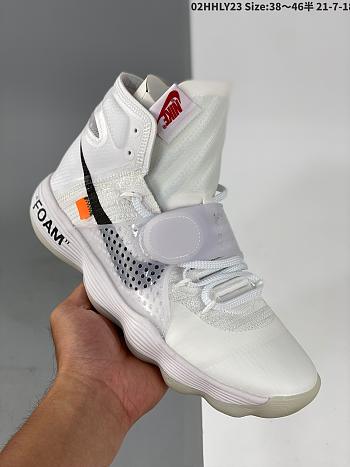 Nike React Hyperdunk 2017 Flyknit Off-White  AJ4578-100