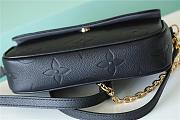 LV Wallet On Chain lvy black 23.5*12*4.3CM 2023110904 - 3