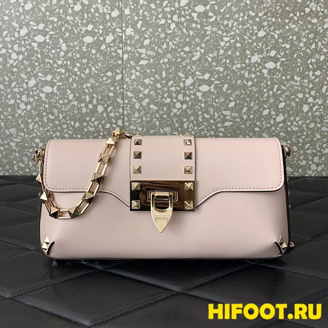 Valentino rockstud bag 26*13*7CM pink 2023111702 - 1