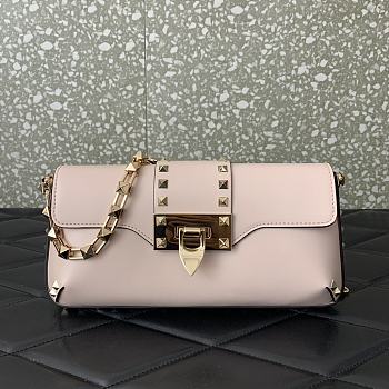 Valentino rockstud bag 26*13*7CM pink 2023111702