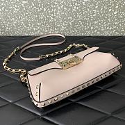 Valentino rockstud bag 26*13*7CM pink 2023111702 - 5