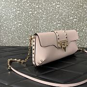 Valentino rockstud bag 26*13*7CM pink 2023111702 - 2