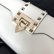 Valentino rockstud bag 26*13*7CM  white 2023111703 - 2