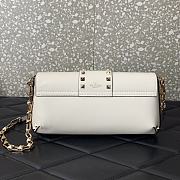 Valentino rockstud bag 26*13*7CM  white 2023111703 - 4