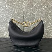 Valentino vlogo moon bag 29*23*11CM black 2023111704 - 3