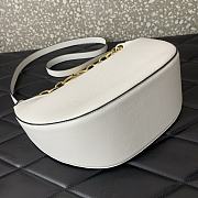 Valentino vlogo moon bag 29*23*11CM white 2023111705 - 3