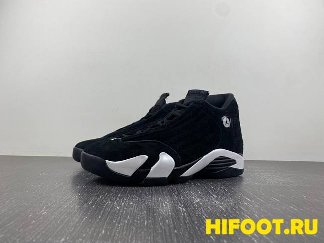 Air Jordan 14 Retro Black White  487471-016 - 1