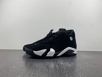 Air Jordan 14 Retro Black White  487471-016