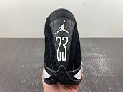 Air Jordan 14 Retro Black White  487471-016 - 5