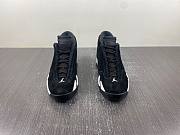 Air Jordan 14 Retro Black White  487471-016 - 3