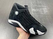 Air Jordan 14 Retro Black White  487471-016 - 4