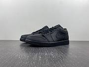 Air Jordan 1 Low Triple Black  553558-091 - 1