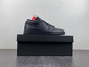 Air Jordan 1 Low Triple Black  553558-091 - 5