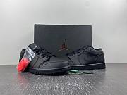 Air Jordan 1 Low Triple Black  553558-091 - 4