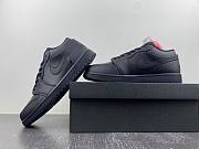 Air Jordan 1 Low Triple Black  553558-091 - 3