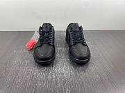 Air Jordan 1 Low Triple Black  553558-091 - 2