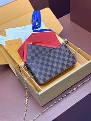 LV Felicie bag 21*11*2cm 2023112205 - 5