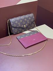 LV Felicie bag 21*11*2cm 20223112206 - 2