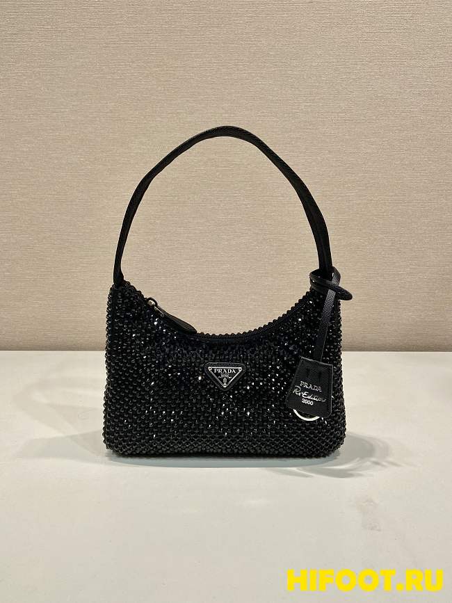 Prada blingbling bag 23*13*5cm - 1