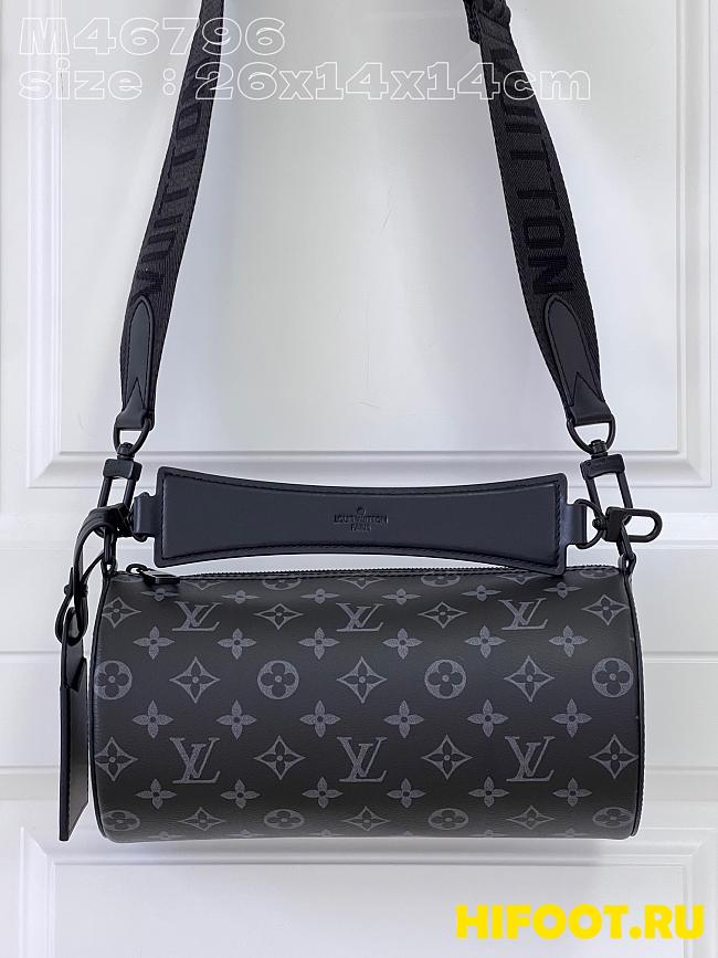 LV Soft Polochon PM Bag M46796 26x14x14CM 2023120404 - 1