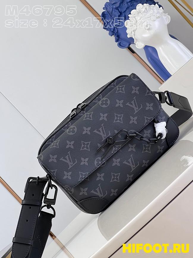 Lv Steamer Messenger Bag M46795 24x17x5CM 2023120405 - 1