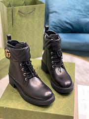 Gucci women's ankle boots with double G - 5