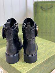 Gucci women's ankle boots with double G - 2