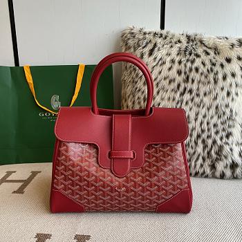 Goyard tote bag 34*25*16cm red 2023120605