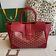 Goyard tote bag 34*25*16cm red 2023120605 - 6