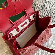 Goyard tote bag 34*25*16cm red 2023120605 - 4