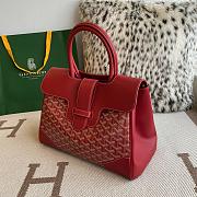 Goyard tote bag 34*25*16cm red 2023120605 - 3