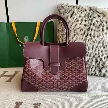 Goyard tote bag 34*25*16cm red 2023120606