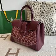 Goyard tote bag 34*25*16cm red 2023120606 - 6