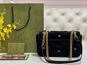 Gucci marmont bag black 26*15*7cm - 5