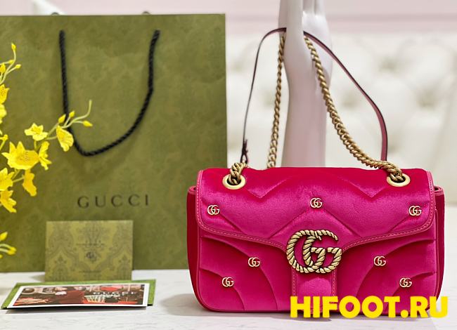 Gucci marmont bag 26*15*7cm 2023121203 - 1